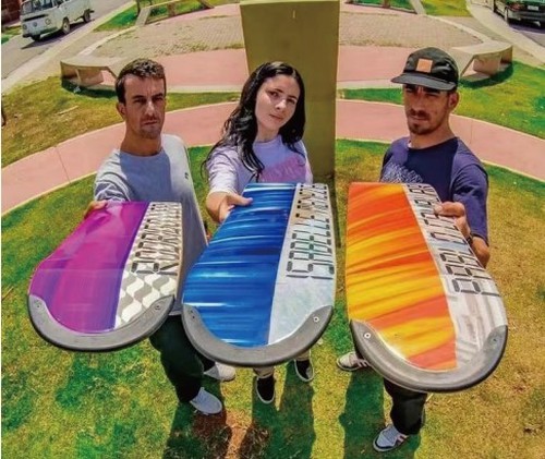 Skateboard Collision Plate by LFT-G PP GF40 Material.jpg Skateboard Collision Plate by LFT-G PP GF40 Material.jpg